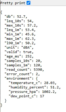 Sound Meter API