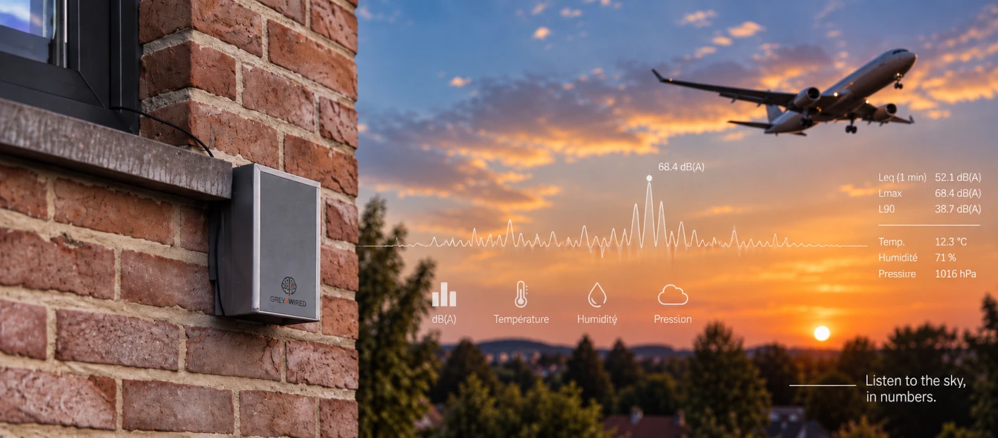Planes Decibels Esp32