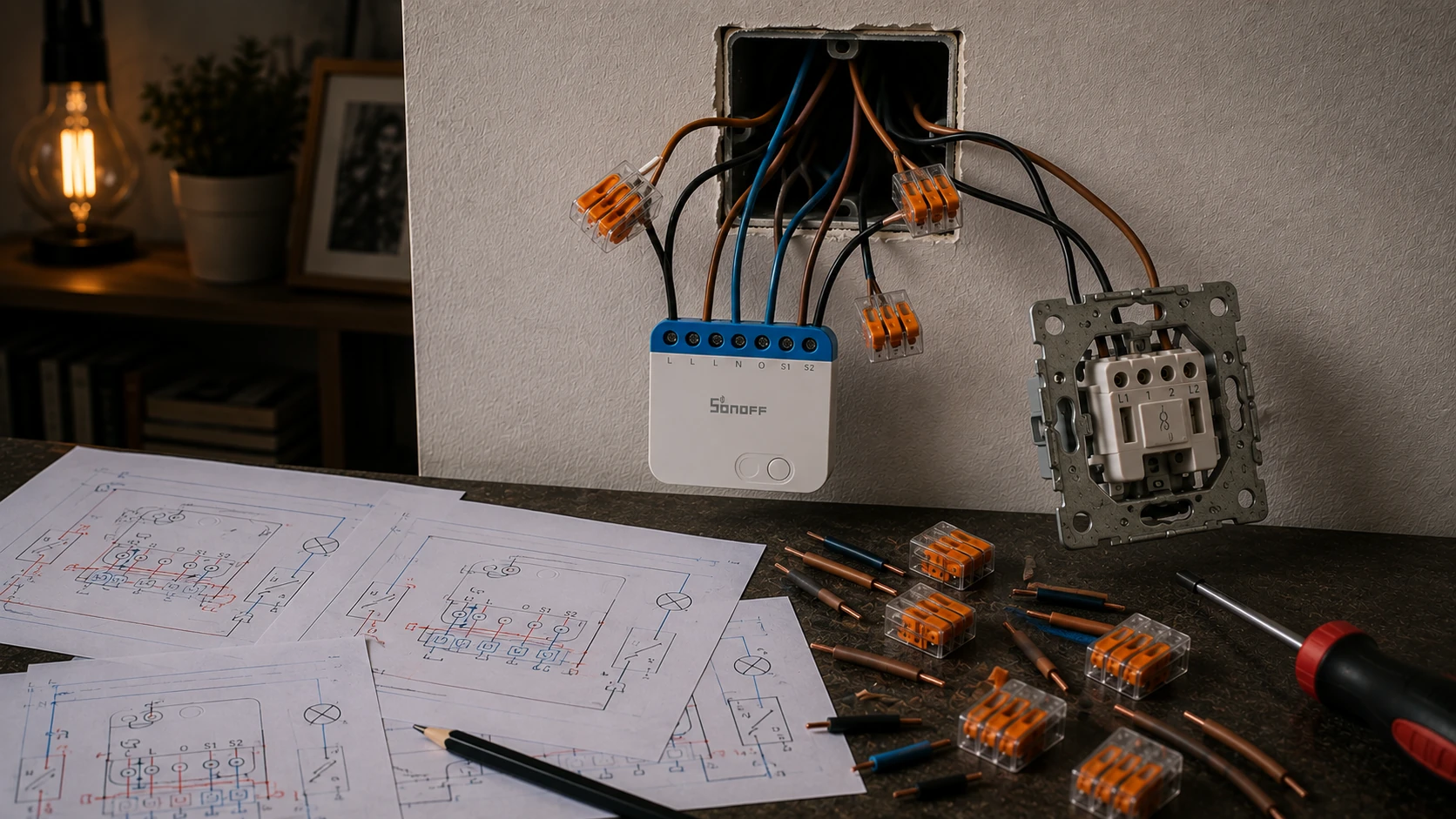 Two AIs, a Few Wago Connectors and a Two-Way Switch