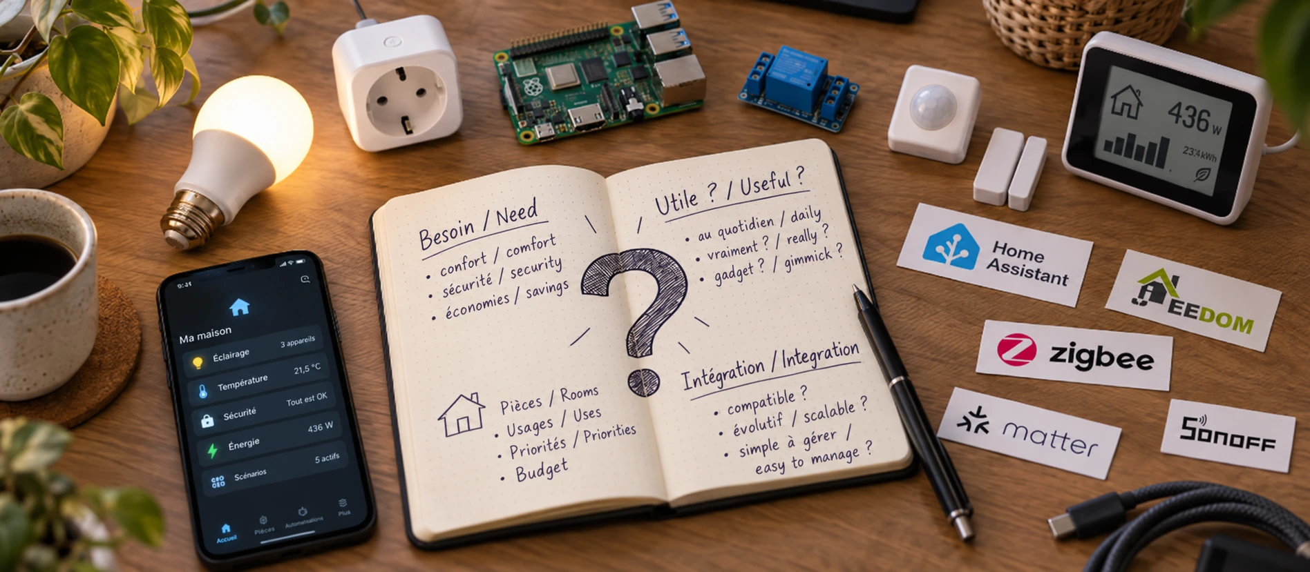 Domotique : avant de connecter sa maison, prenez le temps d’y réfléchir