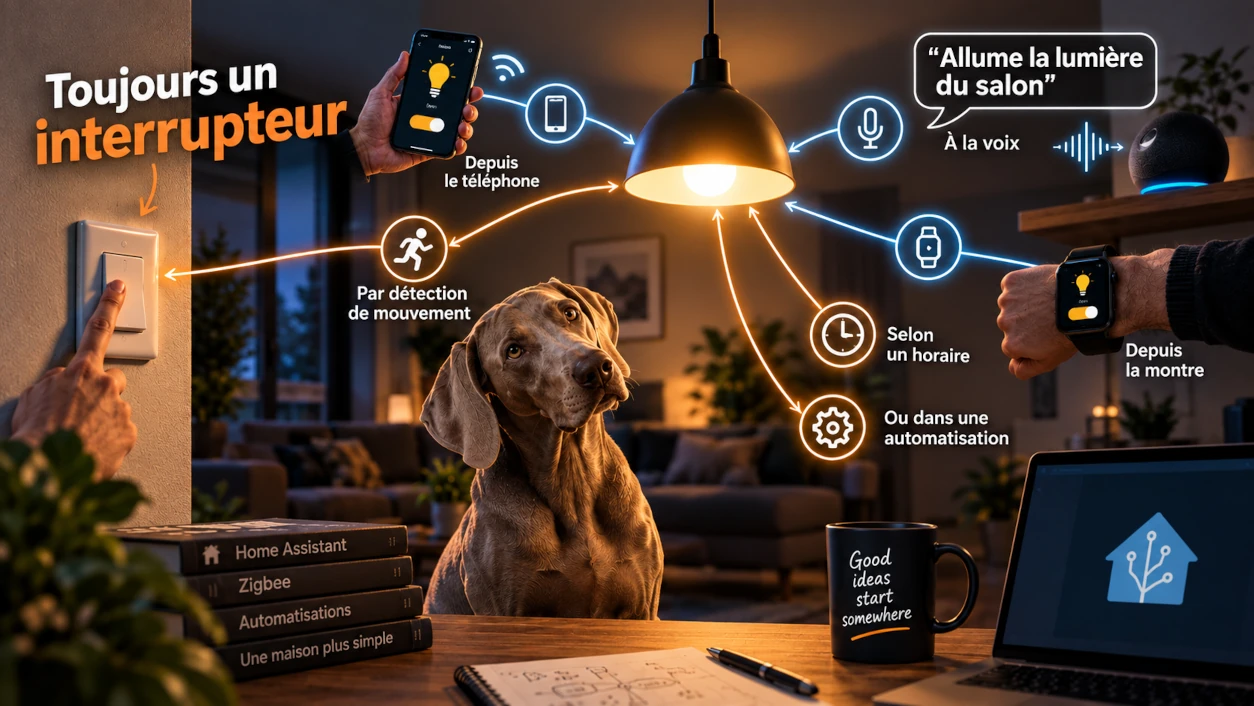 Illustration du chapitre 2 : allumer une lampe